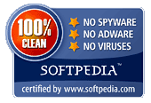 SoftPedia - 100% Clean Award!