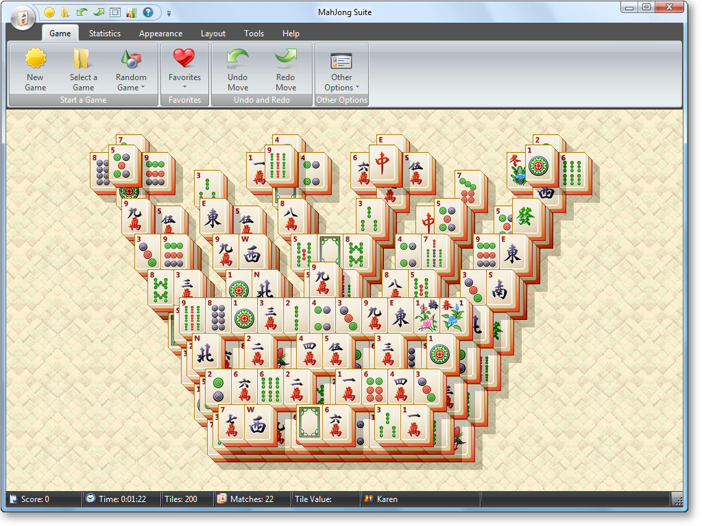 MahJong Suite - Crown Screenshot