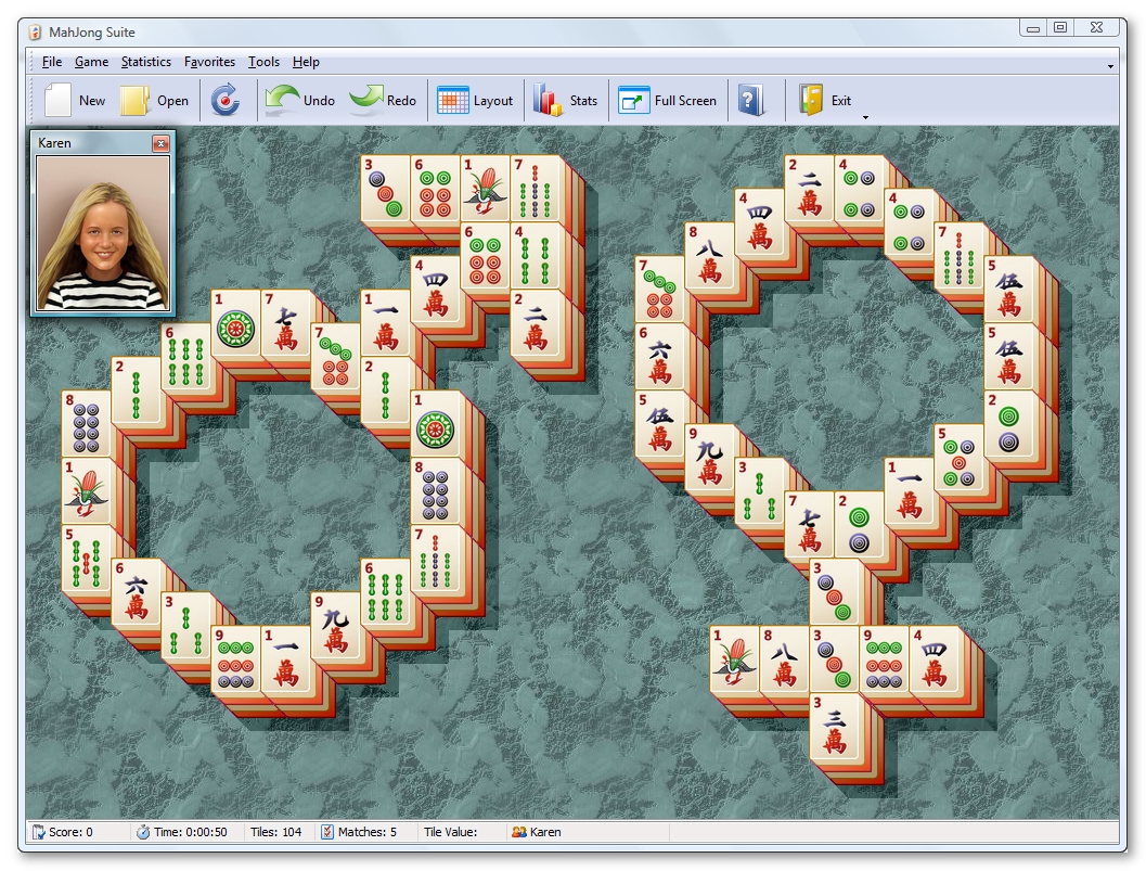 MahJong Suite - Male and Female Screenshot