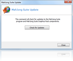MahJong Suite - New "Check for Updates" Command