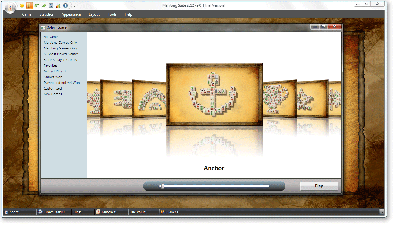 MahJong Suite - Flow View Screenshot