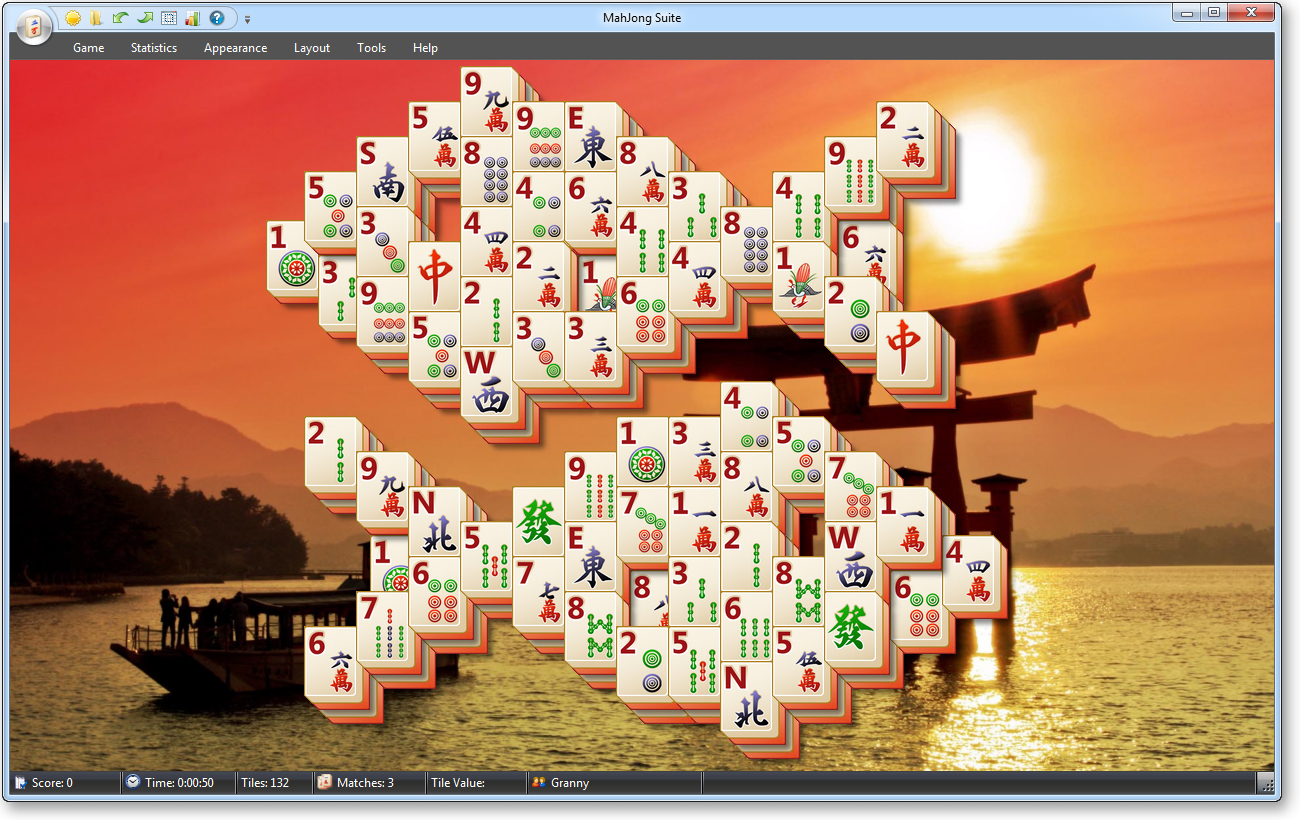 MahJong Suite - Fishes Screenshot