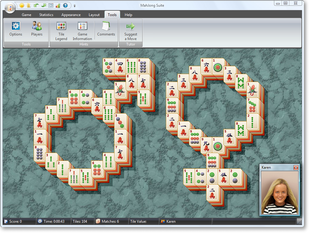 MahJong Suite - Male and Female Screenshot