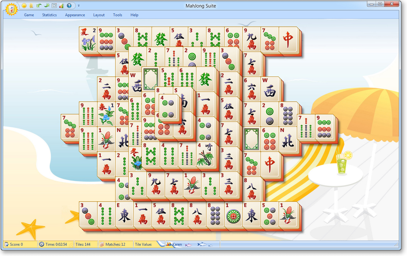 MahJong Suite 2020 Summertime Skin screenshot