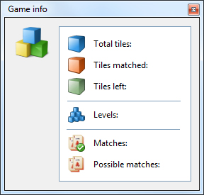 MahJong Suite Game Info dialog box